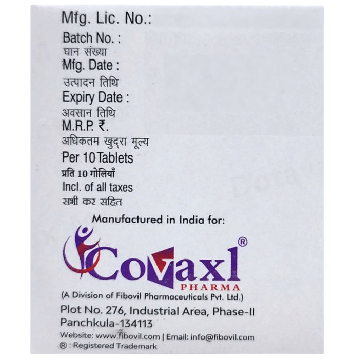 Fexovax AM 10mg/120mg/200mg Tablet ER
