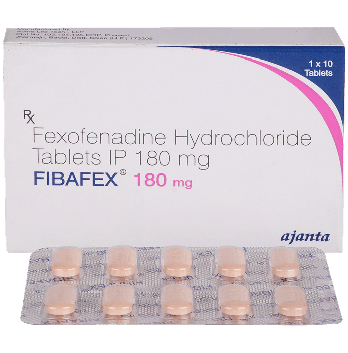 Fibafex 180mg Tablet - Classic Derma