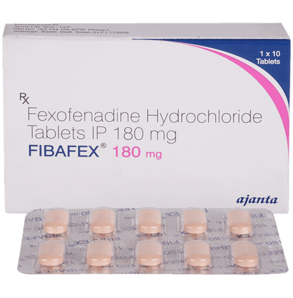 Fibafex 180mg Tablet - Classic Derma