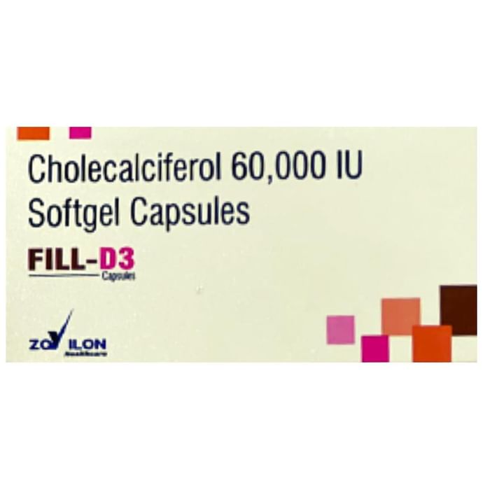 Fill-D3 Softgel Capsule - Classic Derma
