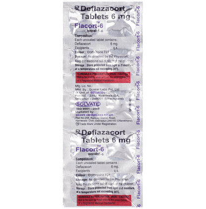 Buy Flacort 6mg Tablet Online | Classic Derma – Classic Derma-UAE