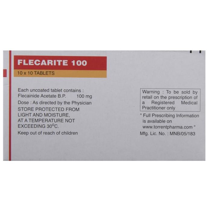 Flecarite 100 Tablet