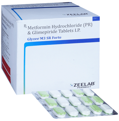 Glyzee M 3 SR Forte Tablet - Classic Derma