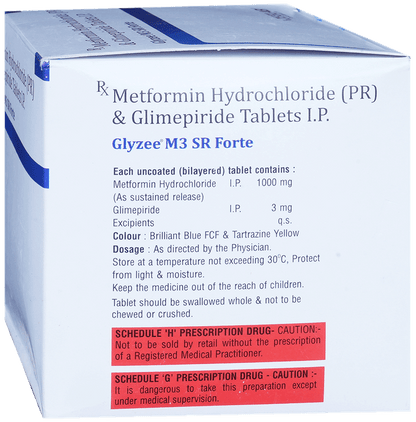 Glyzee M 3 SR Forte Tablet