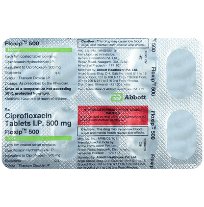 Floxip 500 Tablet