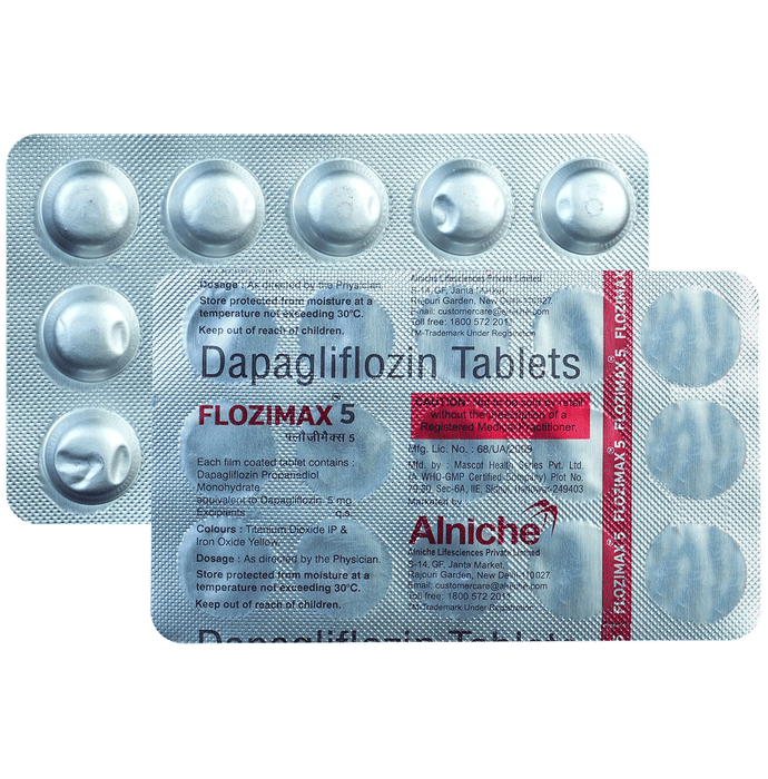 Flozimax 5 Tablet - Classic Derma