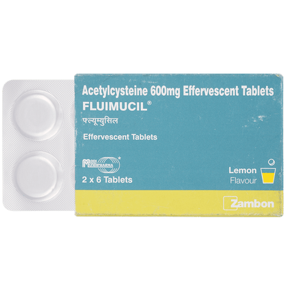 Fluimucil Eff 600mg Tablet - Classic Derma
