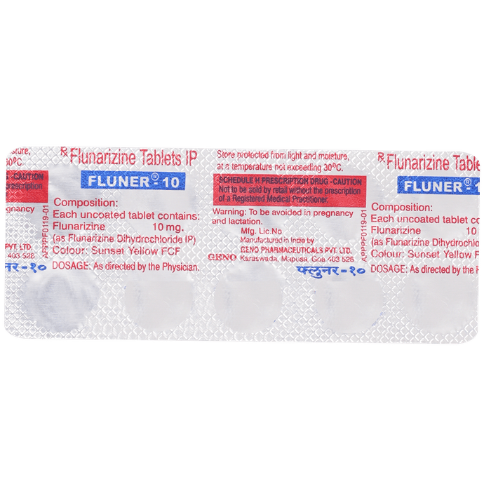 Fluner 10 Tablet