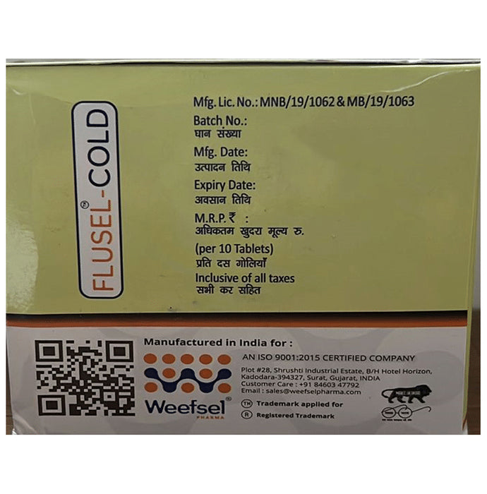 Flusel-Cold Tablet