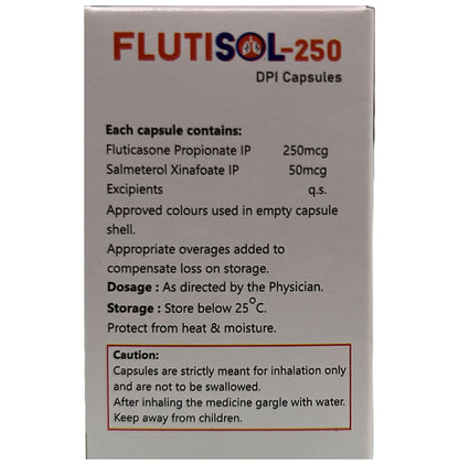 Flutisol 250 DPI Capsule