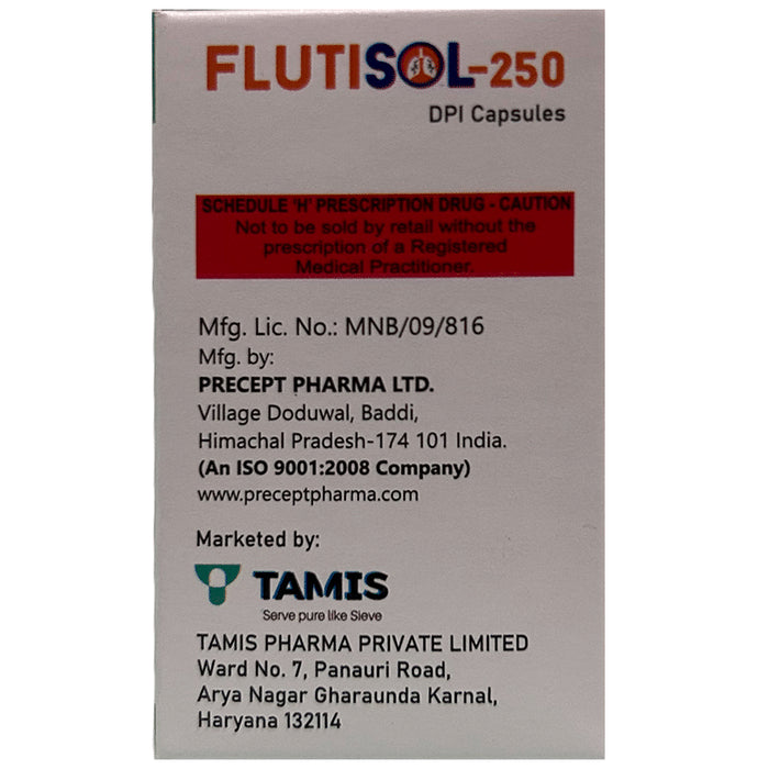 Flutisol 250 DPI Capsule