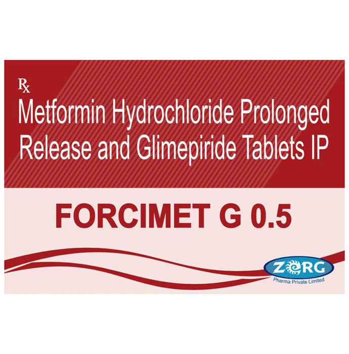 Forcimet G 0.5 Tablet PR - Classic Derma
