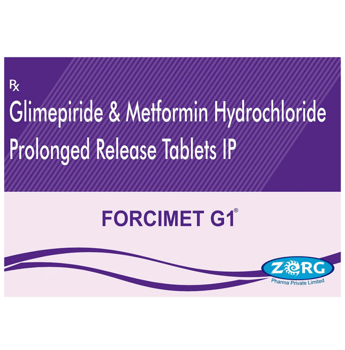 Forcimet G 1 Tablet PR - Classic Derma