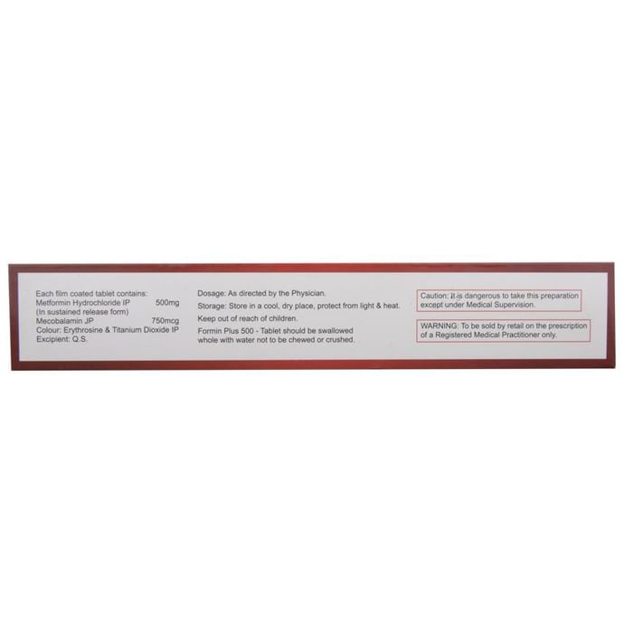 Formin Plus 500 Tablet SR