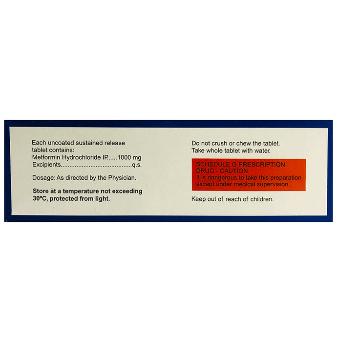 Formin-SR 1000 Tablet