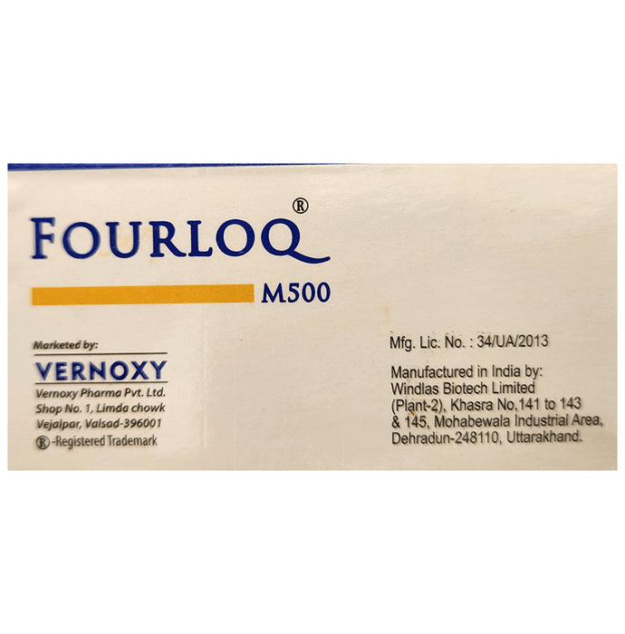 Fourloq M 500 Tablet SR