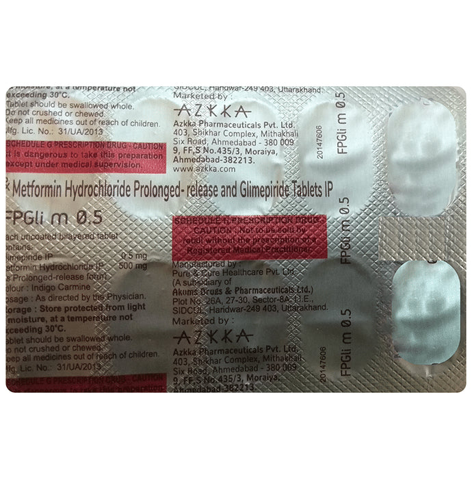 Fpgli M 0.5 Tablet PR