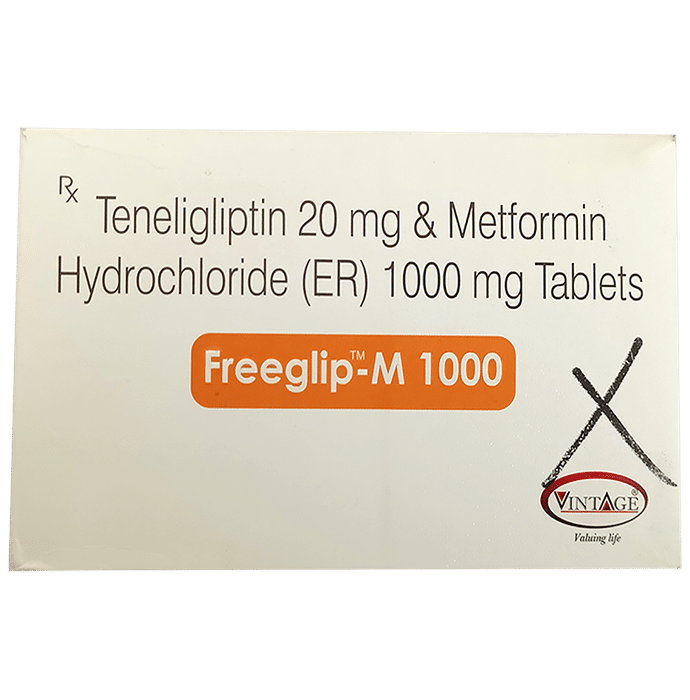 Freeglip-M 1000 Tablet ER - Classic Derma