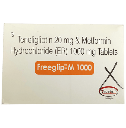 Freeglip-M 1000 Tablet ER - Classic Derma