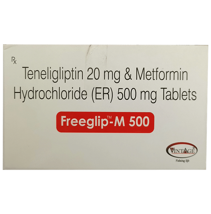 Freeglip-M 500 Tablet ER - Classic Derma