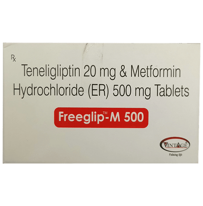 Freeglip-M 500 Tablet ER - Classic Derma