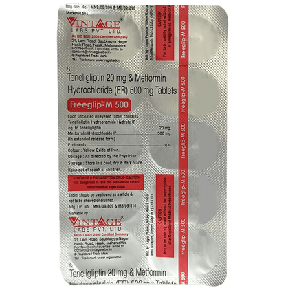 Freeglip-M 500 Tablet ER