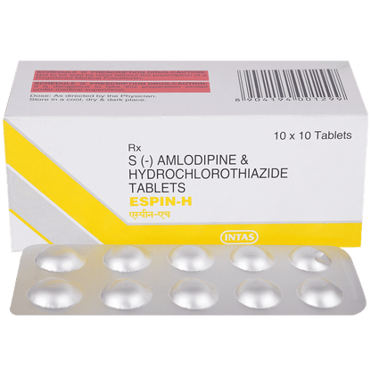 Espin H 2.5 mg/12.5 mg Tablet - Classic Derma