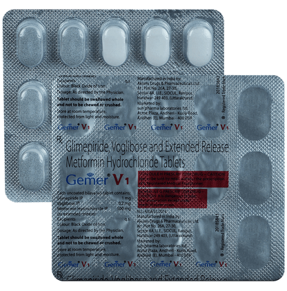 Gemer V 1 Tablet ER - Classic Derma