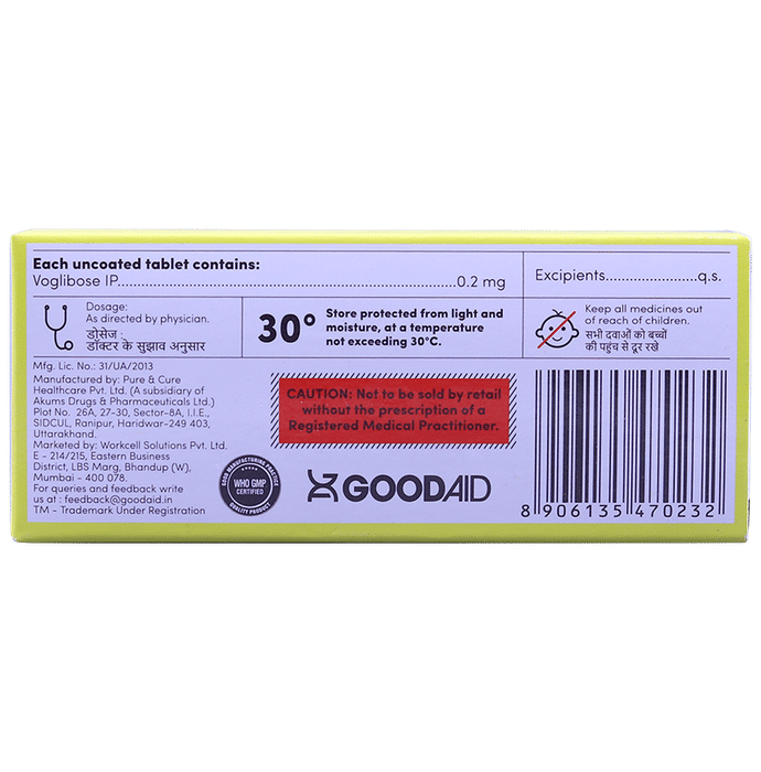 Gliboseaid 0.2 Tablet