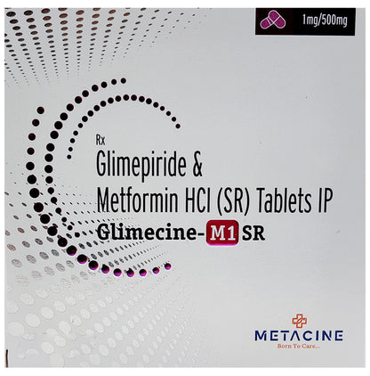 Glimcine-M1 SR Tablet - Classic Derma