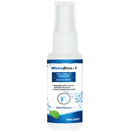 Wetadine 1 Mouth Spray Mint