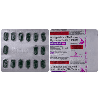 Glimiprime M 3 Tablet - Classic Derma