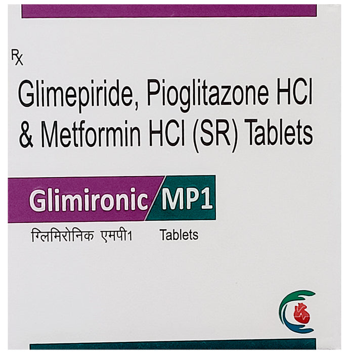 Glimironic MP 1 Tablet SR - Classic Derma