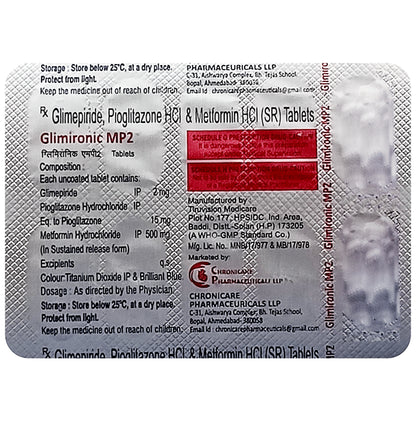 Glimironic MP 2 Tablet SR