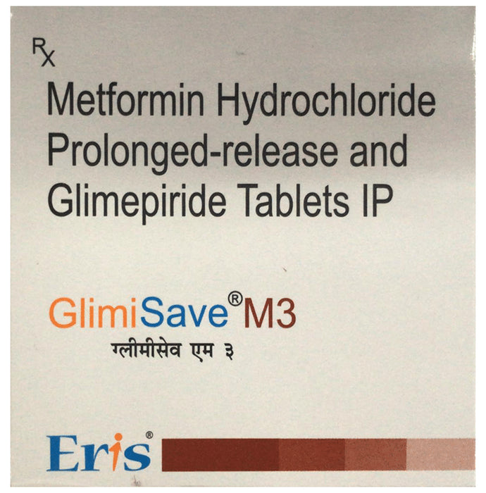 Glimisave M 3 Tablet PR - Classic Derma