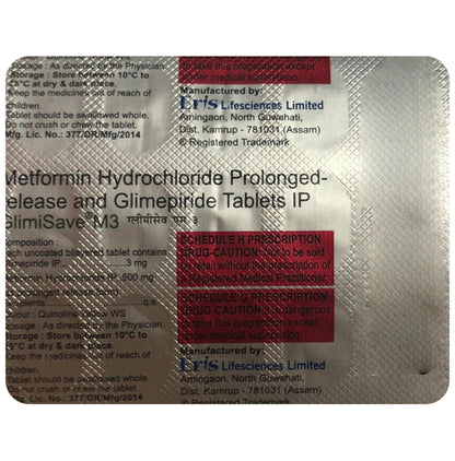 Glimisave M 3 Tablet PR