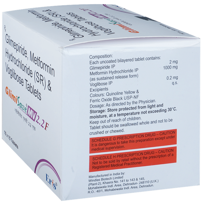 Glimisave MV 2.2F Tablet SR