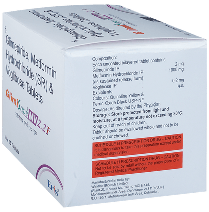 Glimisave MV 2.2F Tablet SR