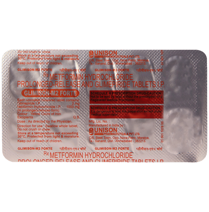 Glimison-M 2 Forte Tablet