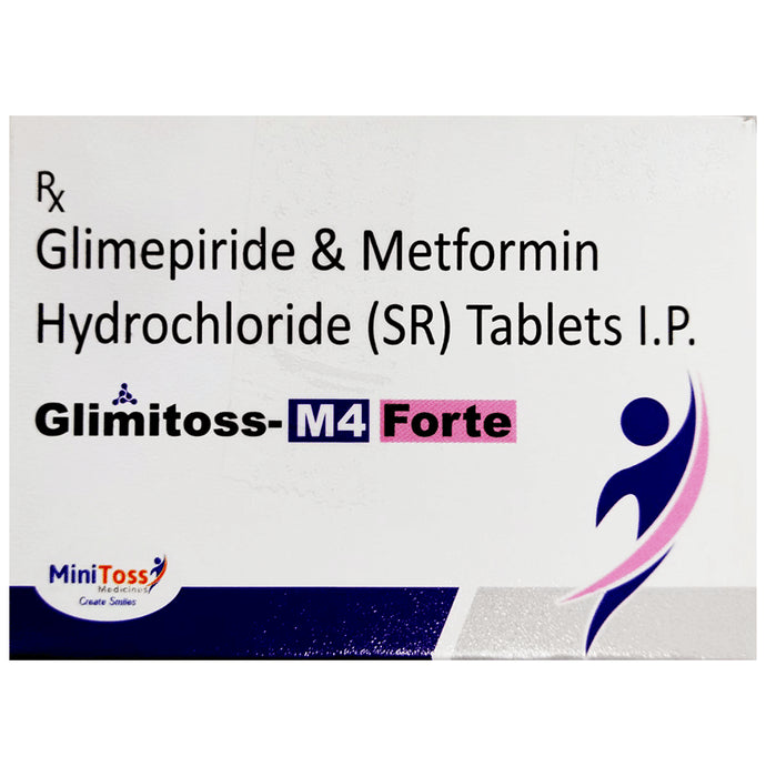 Glimitoss M Forte 4mg/1000mg Tablet SR - Classic Derma