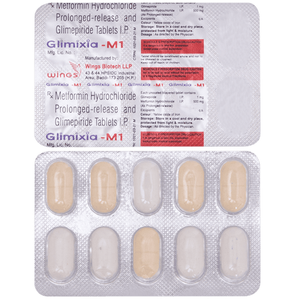 Glimixia-M1 Tablet PR - Classic Derma