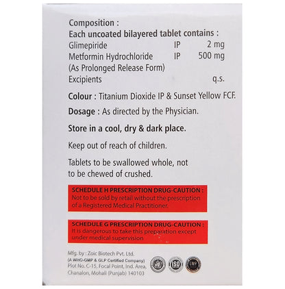 Glimiyano-M2 Tablet PR