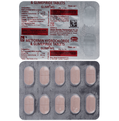 Glimp-M 1 Tablet - Classic Derma
