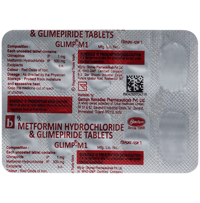 Glimp-M 1 Tablet