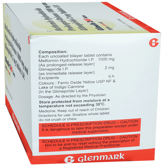 Glimulin 2MF Forte Tablet PR