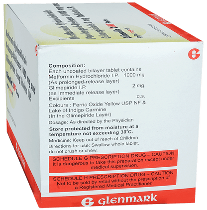 Glimulin 2MF Forte Tablet PR