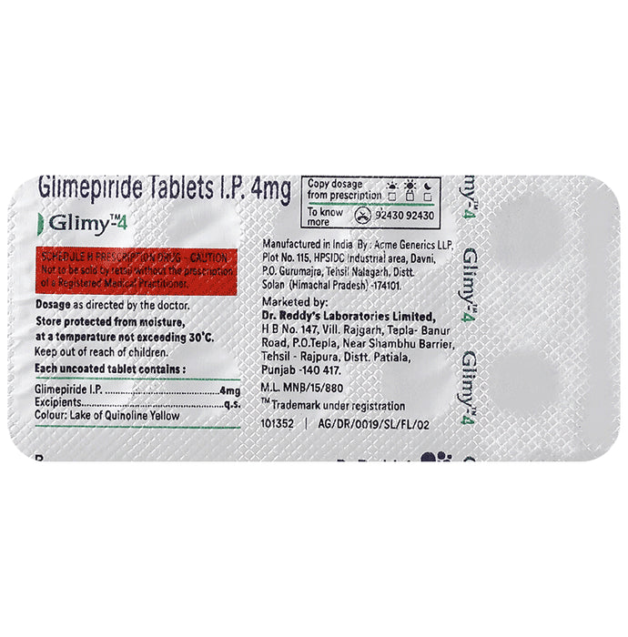 Glimy 4 Tablet - Classic Derma