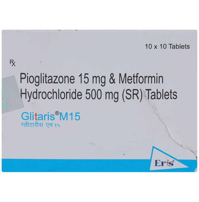 Glitaris M 15 Tablet SR