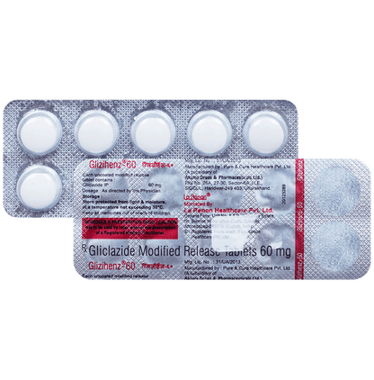 Glizihenz 60mg Tablet - Classic Derma