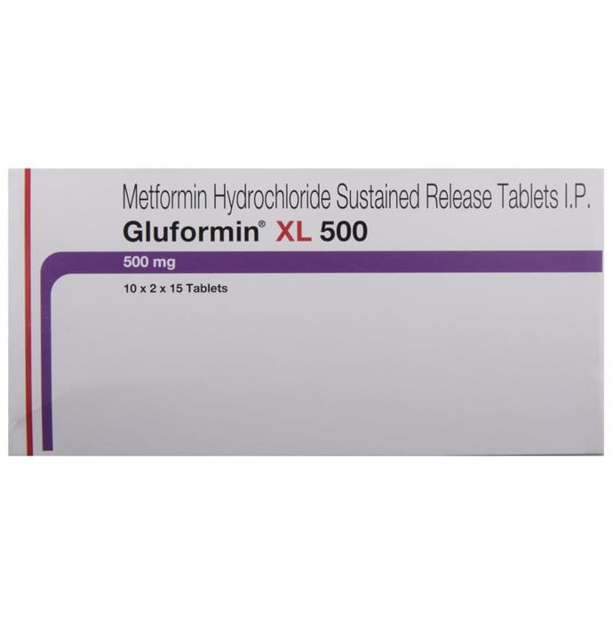 Gluformin XL 500 Tablet